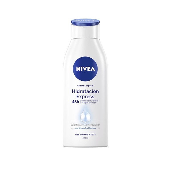 Crema Corporal Nivea Hidratación Express Piel Normal Y Seca X 400 Ml #1