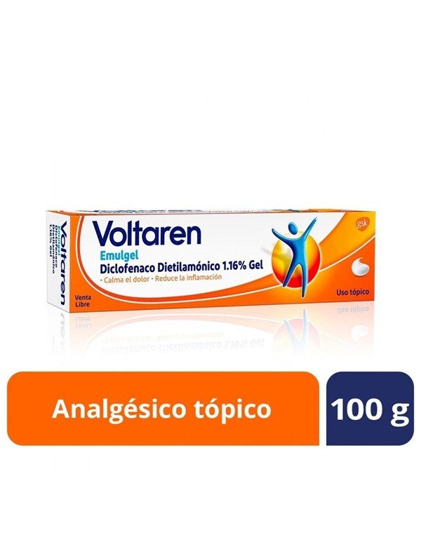Voltaren Emulgel Analgésico Y Antiinflamatorio Pomo 100gr #1
