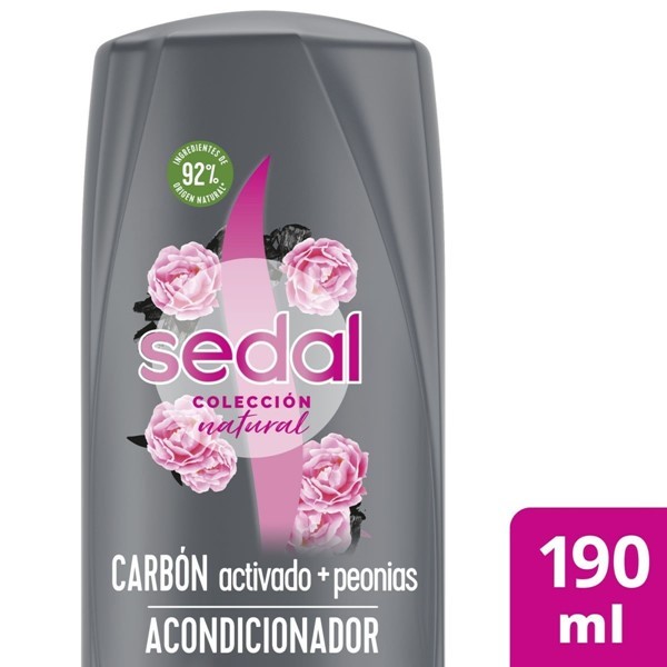Sedal Acondicionador Carbon Y Peonias 190 Ml alt