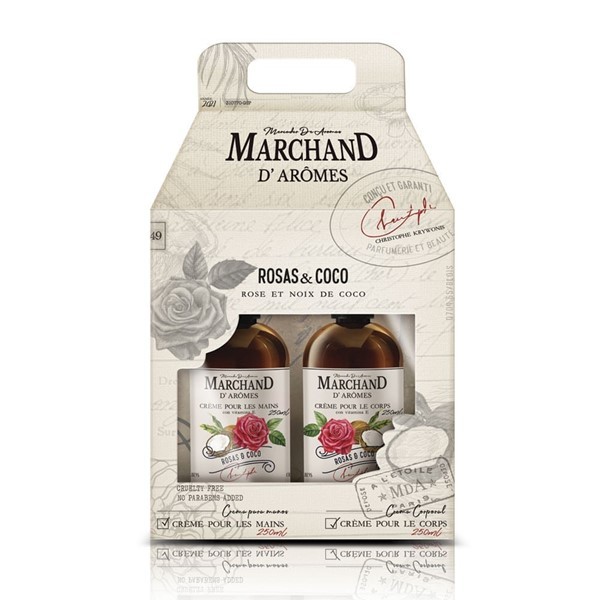 Marchand D`Aromes Set Duo Rosas Y Coco #1