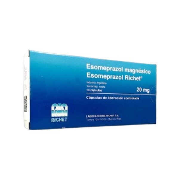 Laboratorios Richet Esomeprazol Richet Esomeprazol 20 Mg x 14 Cáps #1