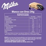 Chocolate Blanco Milka Oreo 20 g #2