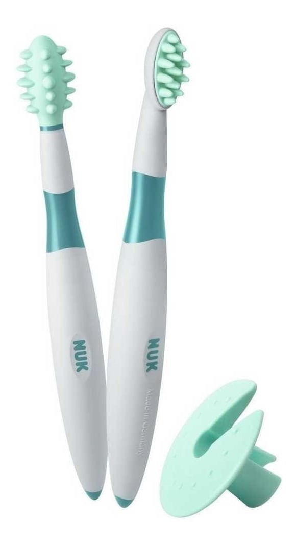 Nuk Set de Cepillos de Entrenamiento Para Bebes