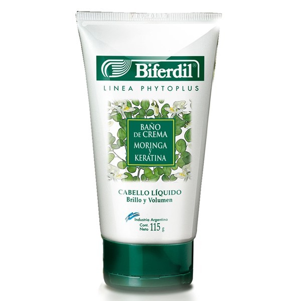 Biferdil Baño de Crema Moringa Keratina 115 ml #1