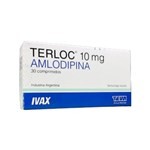 Siegfried Terloc Amolodipina 10 Mg x 30 Comp #1