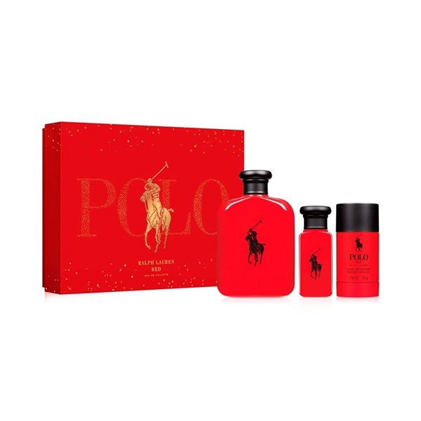 Ralph Lauren Polo Red Edt 125 ml + Edt 30 ml Y Deo 125 ml + Edt 30 ml Y Deo Na21 #1