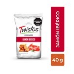 Mini Tostaditas Twistos de Jamón 40 grs #1