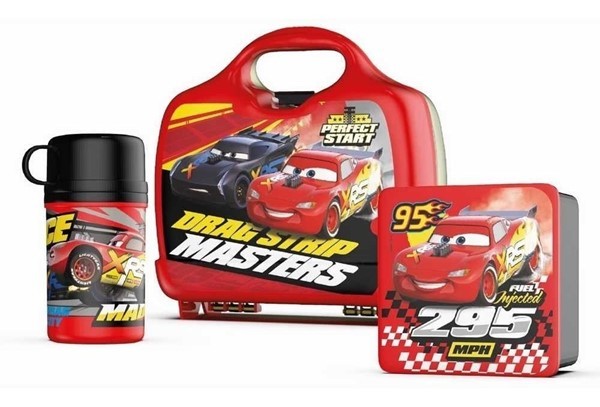 Disney Cars Kit Lonchera + Taza + Cantimplora #1