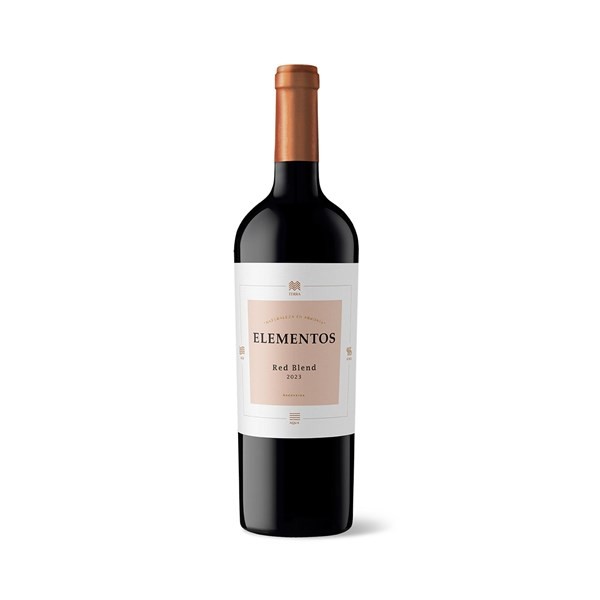 Vino Tinto Elementos Red Blend en Botella 750 cc #1