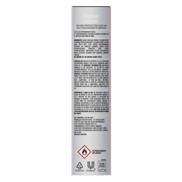 Desodorante Antitranspirante Rexona Clinical 96 H Sport Men x 110 ml alt