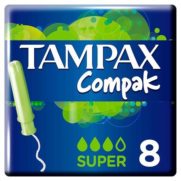Tampax Tampones Super (8 Unidades)