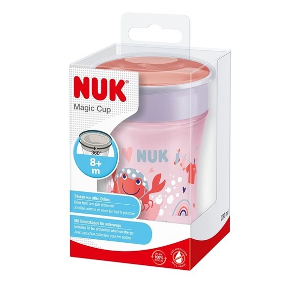 Nuk Vaso Magic Cup Cangrejo Rojo 230 ml alt