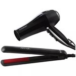 Ga.Ma Pack Plancha Cp9 Attiva + Secador Eleganza #1