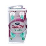 Schick Quattro Sparkle Femenina Afeitadora Descartable 2U #1