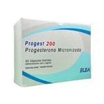 Elea Progest 200 Progesterona x 30 Cáps Blandas #1