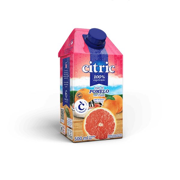 Jugo De Pomelo Citric Exprimido Tetra 500 Cc.