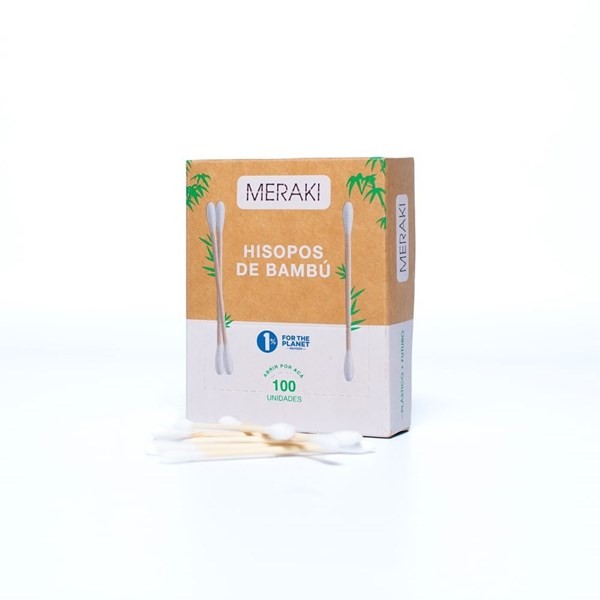 Meraki Hisopos Biodegradables (100 Unidades)