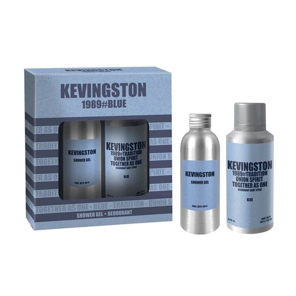 Kevingston Set 1989 Blue (shower Gel 150 + Deo 160) #1