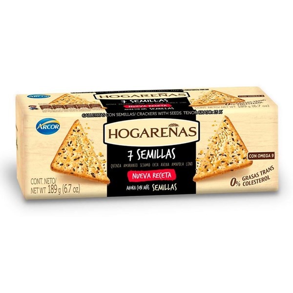 Galletitas Hogareñas 7 semillas 189 xg #1