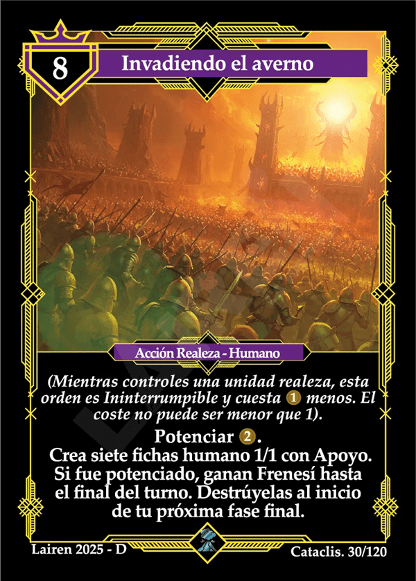 030 Invadiendo El Averno - Coste 8