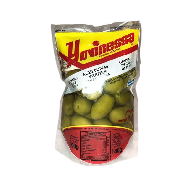 Aceitunas Verdes Yovinessa 300 G. #1