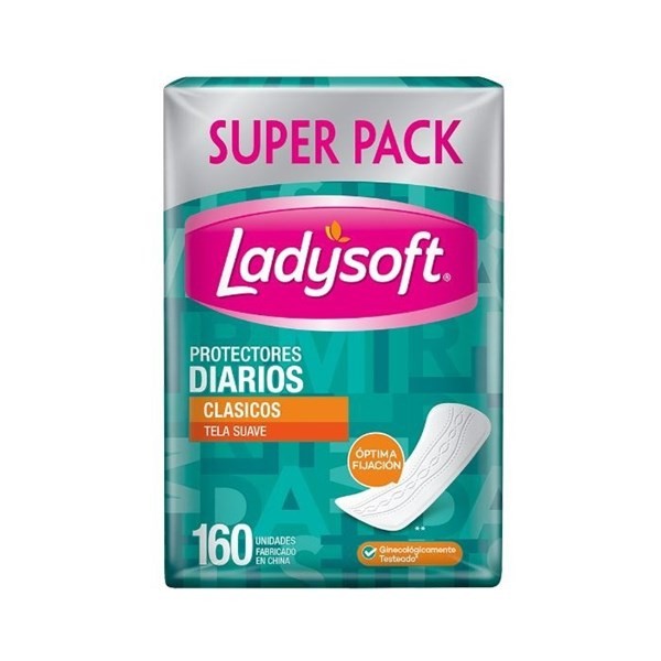 Protectores Diarios Ladysoft Clásicos | 160 Unidades #1
