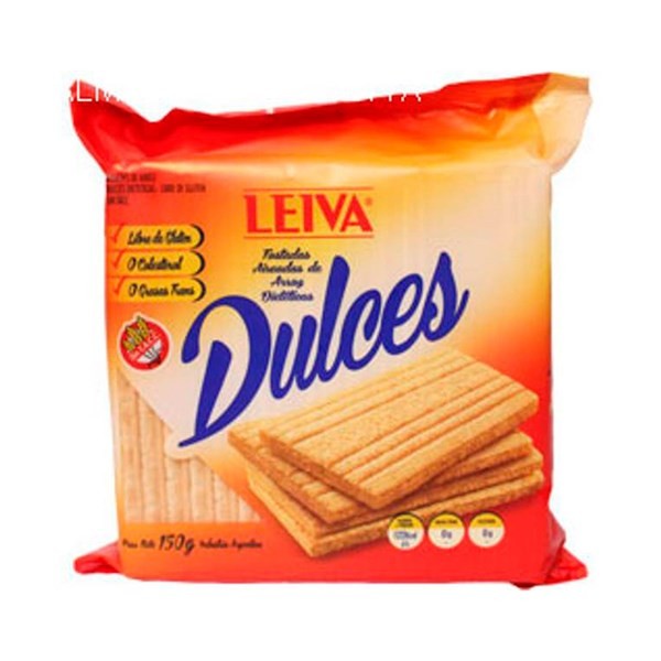 Tostada Leiva Arroz Dulces 150 g. #1