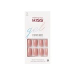 Impress Uñas Postizas Kiss Gel Fantasy Glue-On Nails Ribbons #1