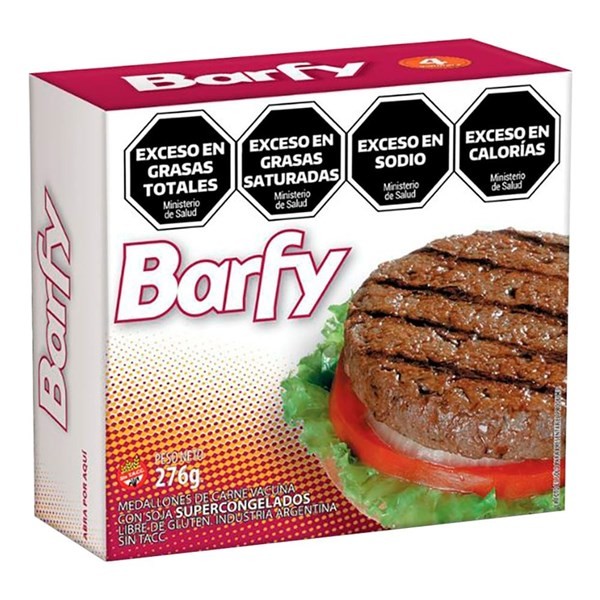 Medallones de Carne Vacuna Barfy 276 g 4U #1