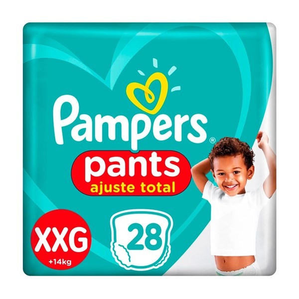 Pampers Pañales Ajuste Total Talla Xxg (28 Unidades) Talle Xxg #1