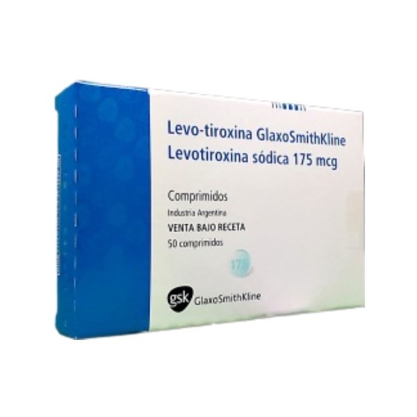 Glaxo Smithkline Levotiroxina Gsk Levotiroxina 175 Mcg x 50 Comp #1