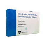 Glaxo Smithkline Levotiroxina Gsk Levotiroxina 175 Mcg x 50 Comp #1
