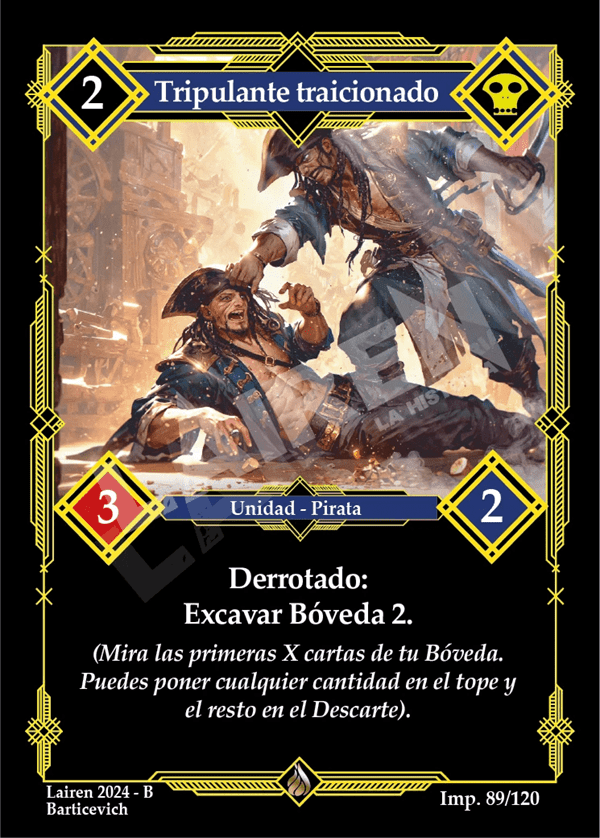 089 Tripulante Traicionado - Coste 2