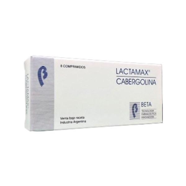 Beta Lactamax Cabergolina 0.5 Mg x 8 Comp #1
