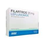 Teva Filartros Leflunomida 20 Mg x 30 Comp Recubierto #1