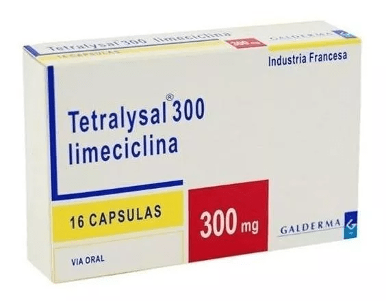Galderma Tetralysal 300 mg 16 cápsulas #1