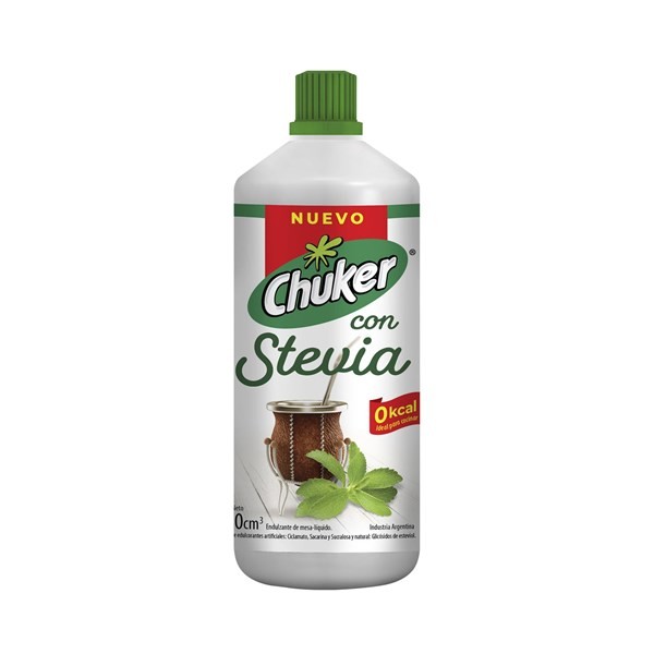 Edulcorante Líquido Chuker Stevia 200 cc. alt