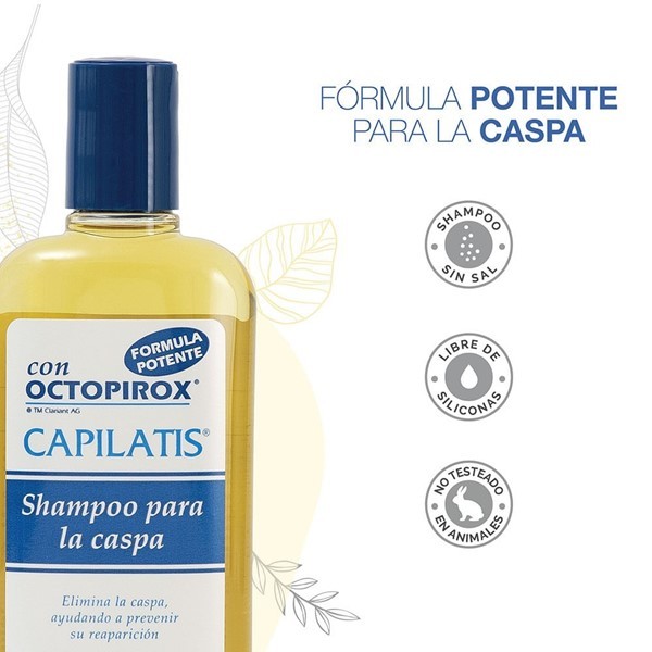 Capilatis Shampoo Para La Caspa Con Octopirox 260 ml alt