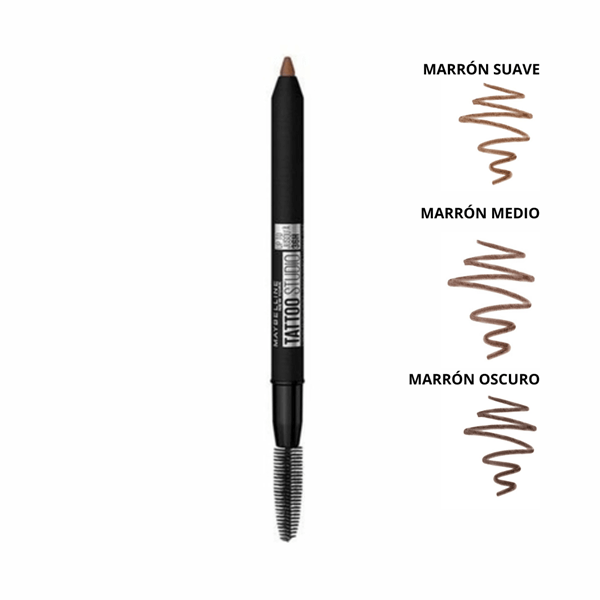 Maybelline Delineador de Cejas Tattoo Brow Soft Brown