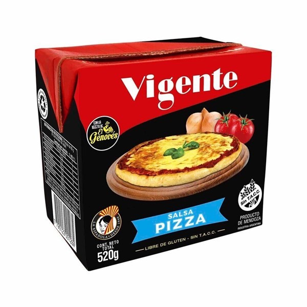 Salsa Pizza Vigente 520 g. #1