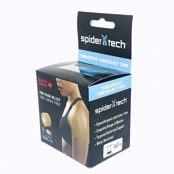 Spider Tech Cinta Kinesio Tapping Tape 50 mm x 5 m Vs Colores Único #1