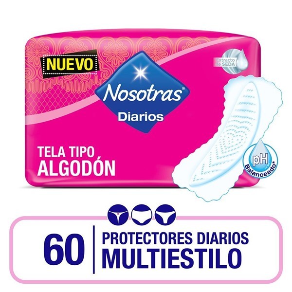 Nosotras Protectores Diarios Multiestilo x 60 Unidades Unico #1