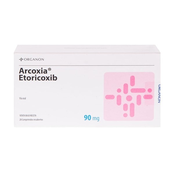 Organon Arg Arcoxia 90 Mg Etoricoxib x 28 Comp Recubiertos #1