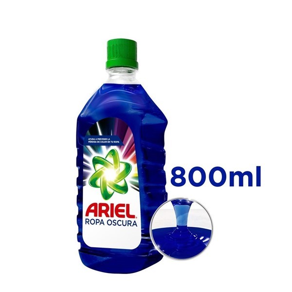Ariel Jabon Liquido Ropa Oscura 800 ml #1