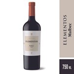 Vino Tinto Elementos Malbec 750 Cc #1