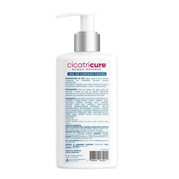 Cicatricure Gel de Limpieza Acqua Defense 175 gr alt