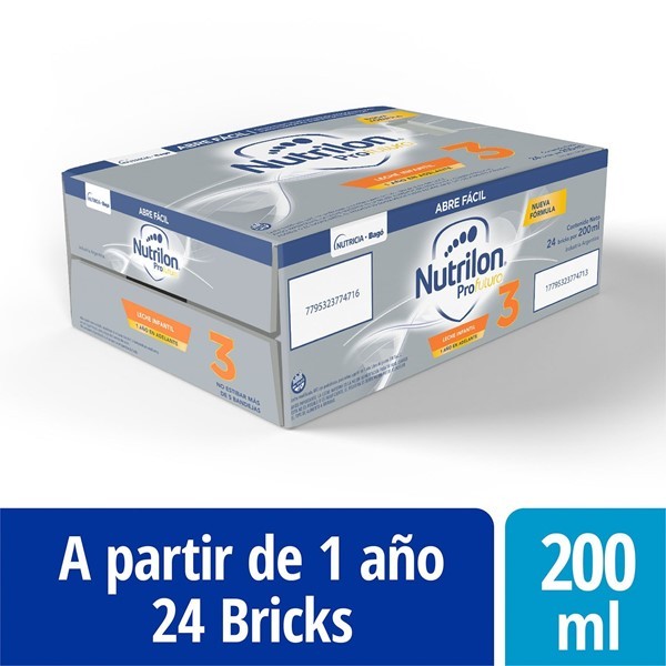 Nutrilon Pack Fórmula Láctea Profutura 3 (24 Briks de 200 ml) #1