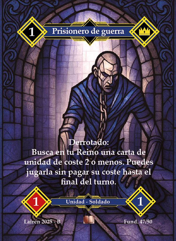 047 Prisionero De Guerra Full Art - Coste 1 #1