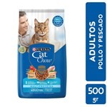 Alimento Gatos Cat Chow Adulto Pescado Pollo 500 G #1
