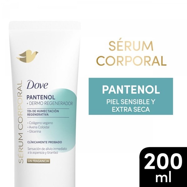 Sérum Corporal Dove Piel Sensible Pantenol x 200 ml